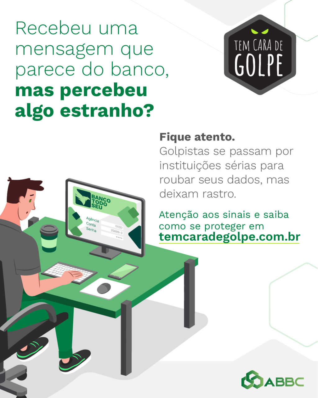 Golpe com o uso indevido da marca
