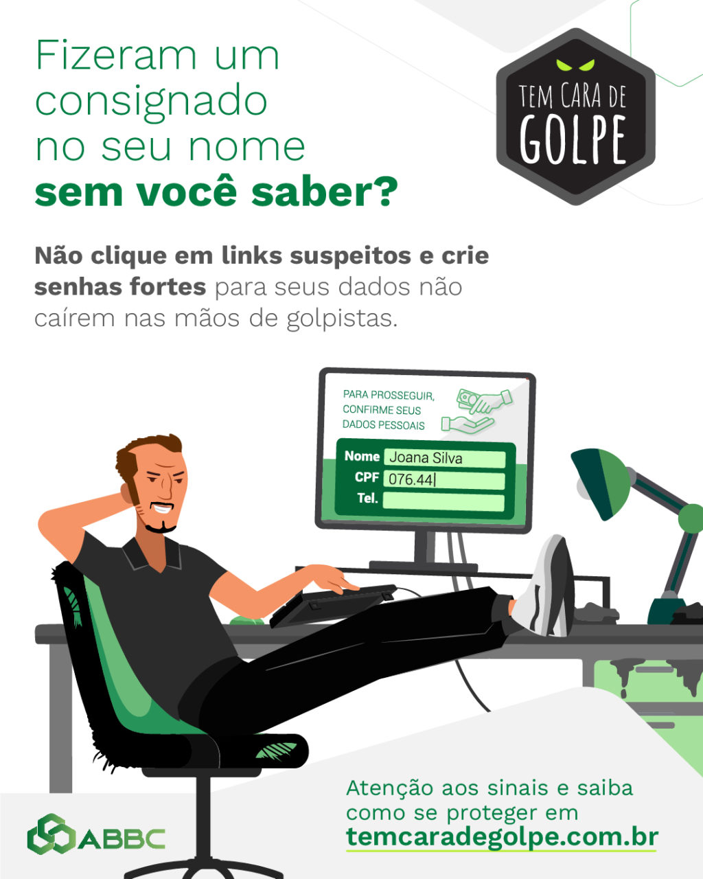 golpe do consignado