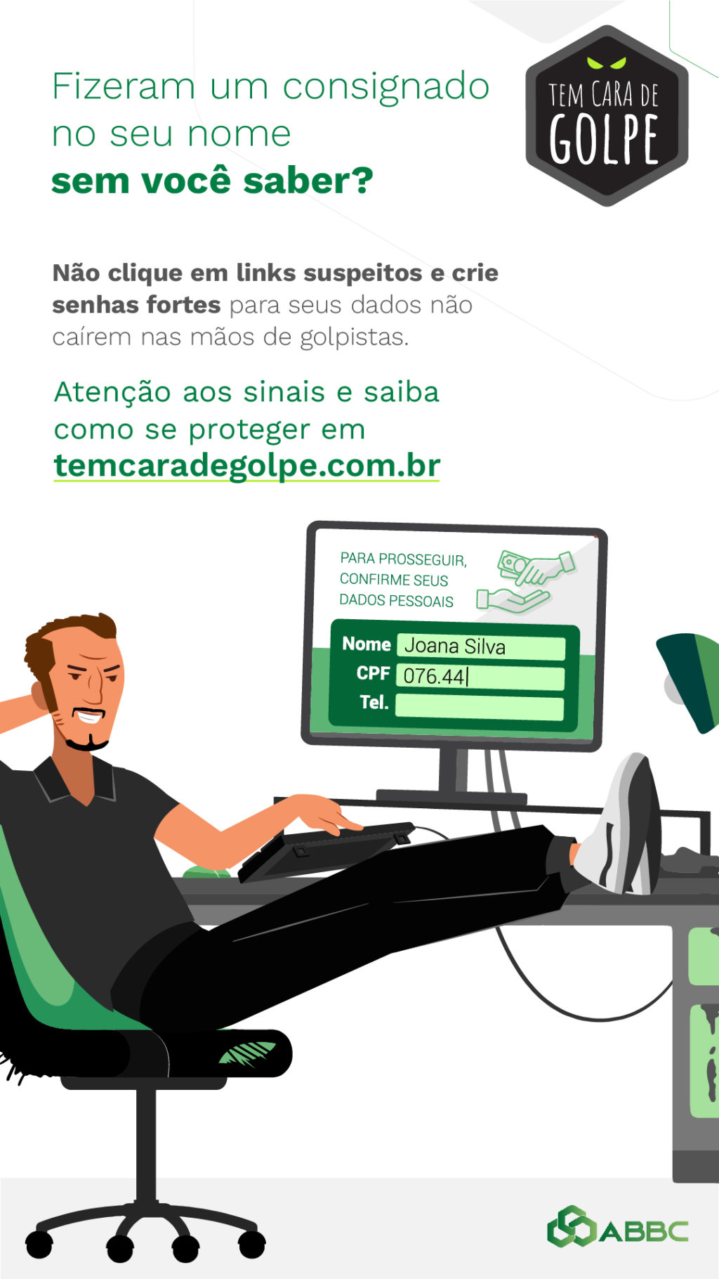 golpe do consignado