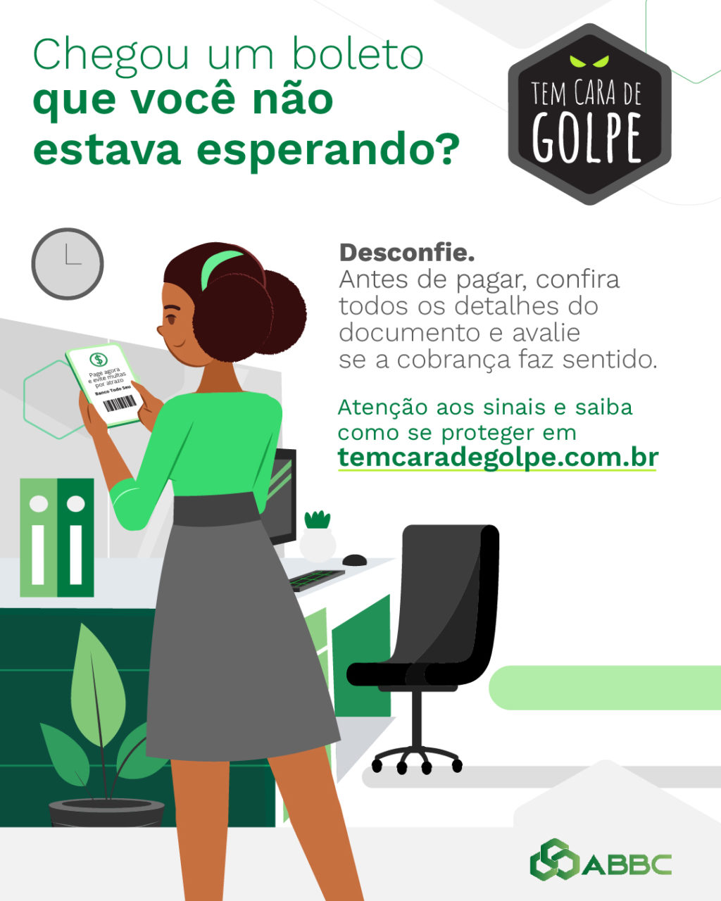 Golpe boleto falso