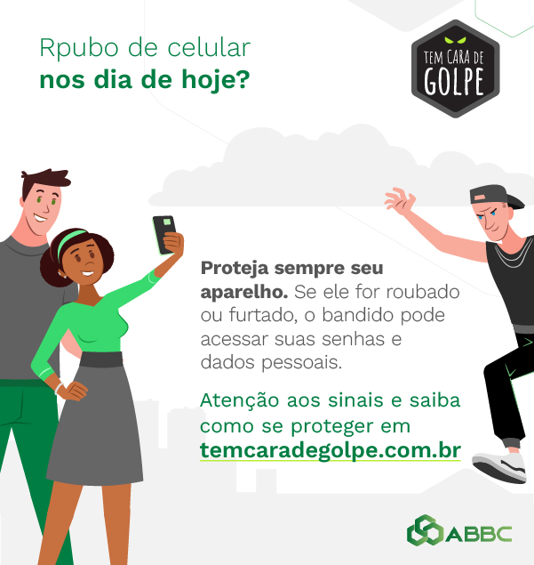 Roubo de celular nos dias de hoje? Tem cara de golpe