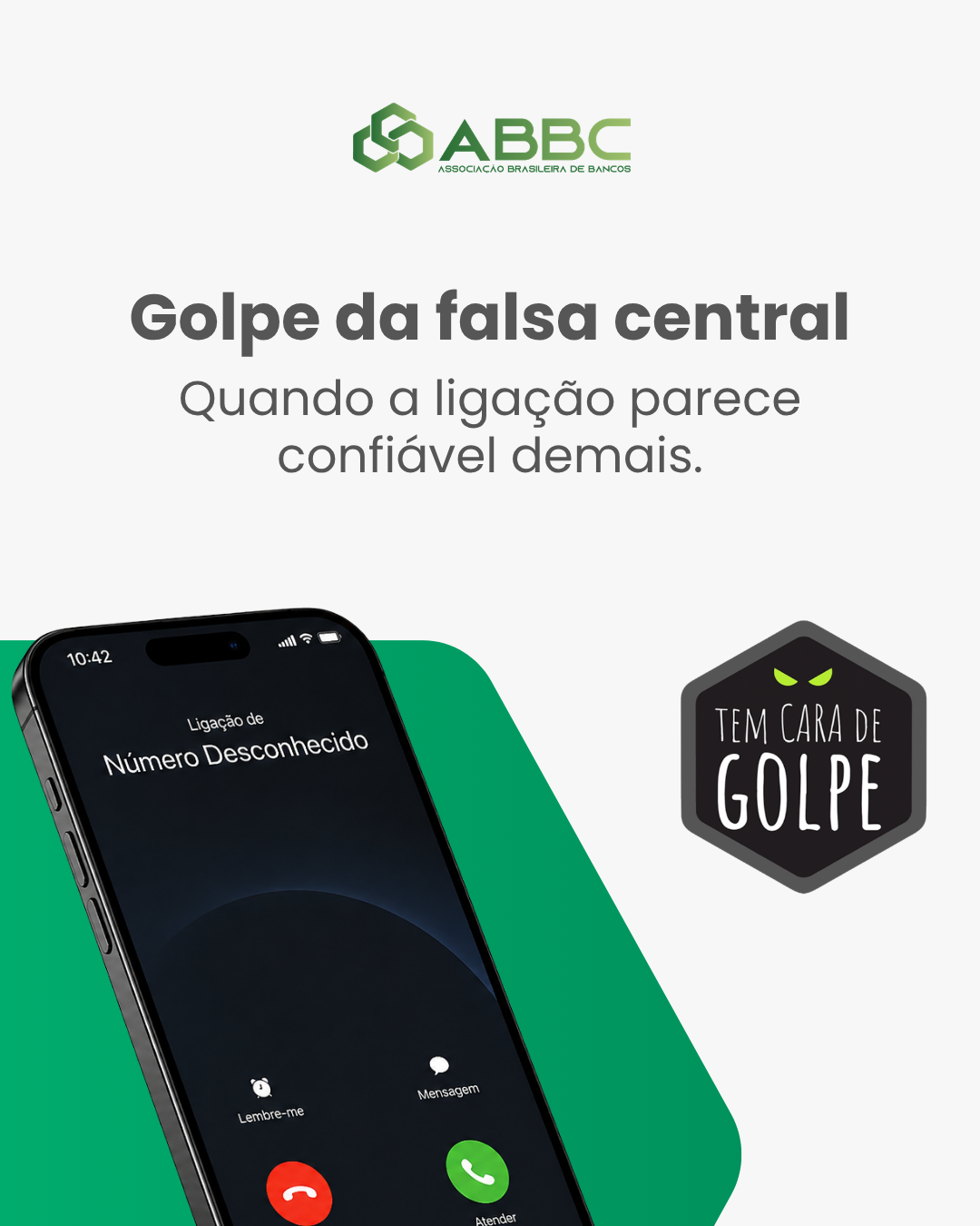 Capa golpe falsa central